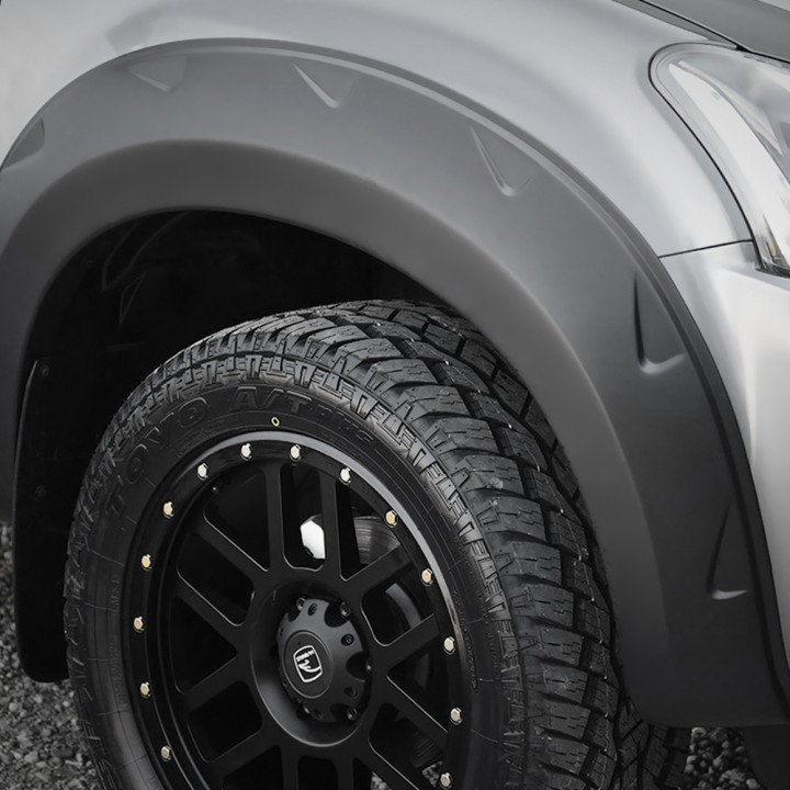 Extensie, Trux Wheel Arch S, Culoare Negru Mat, Isuzu D-Max Cabină Dublă 2017 - 2020 - EDK.ro