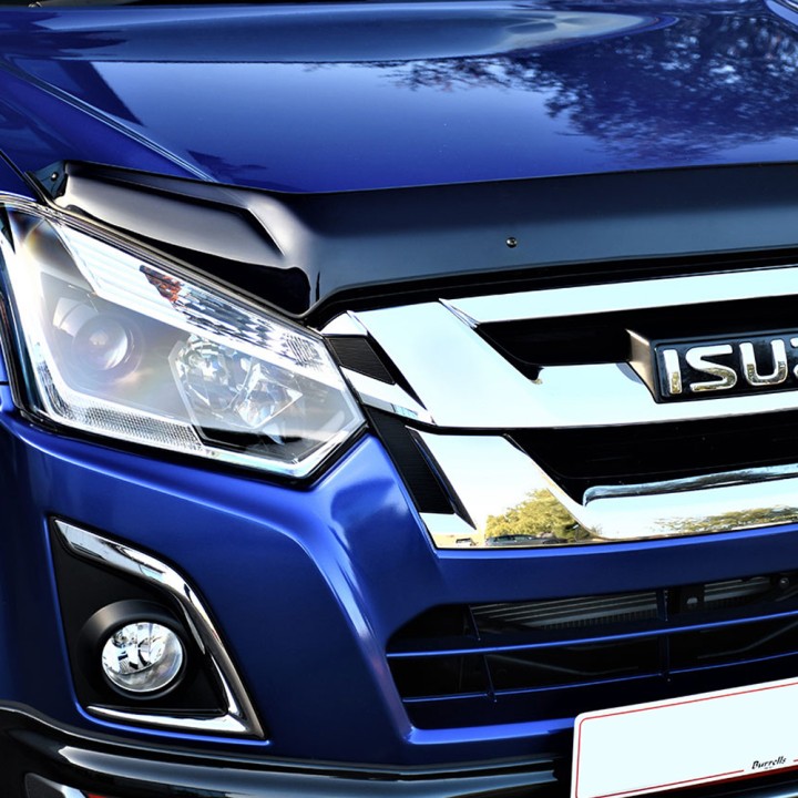 Bonnet Protector, Trux, Color Dark Smoke, Isuzu D-Max 2017 - 2020 - EDK.ro