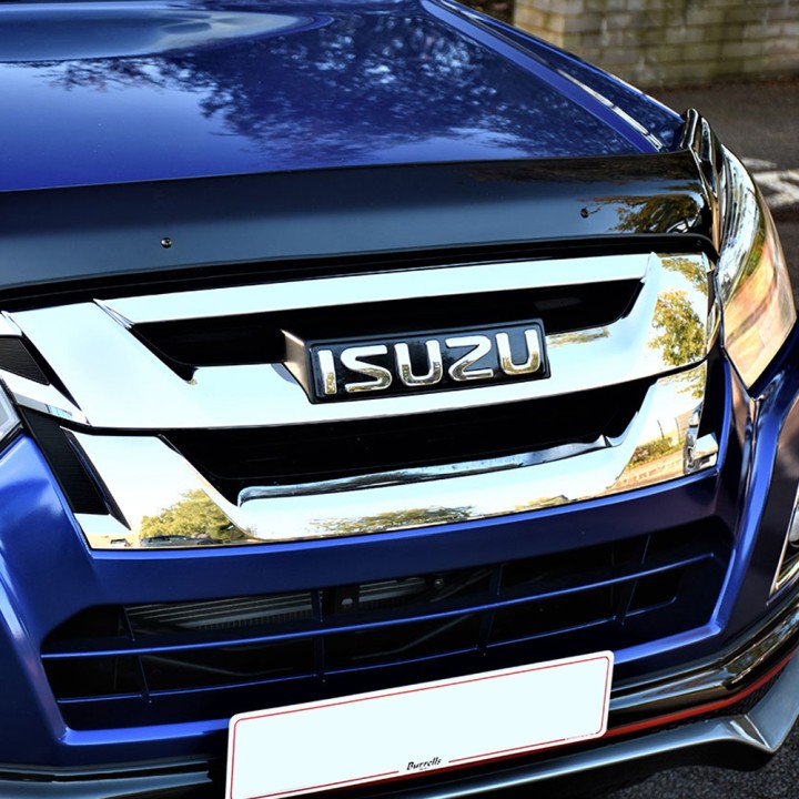 Bonnet Protector, Trux, Color Dark Smoke, Isuzu D-Max 2017 - 2020 - EDK.ro