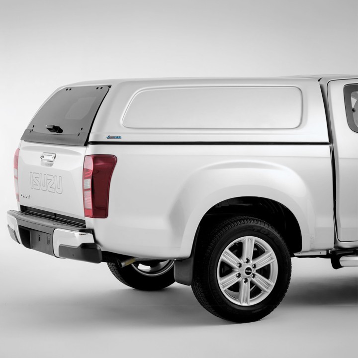 Hardtop Bed Cover, Aeroklas Commercial, Isuzu D-Max Extra Cab 2017 - 2020 - EDK.ro