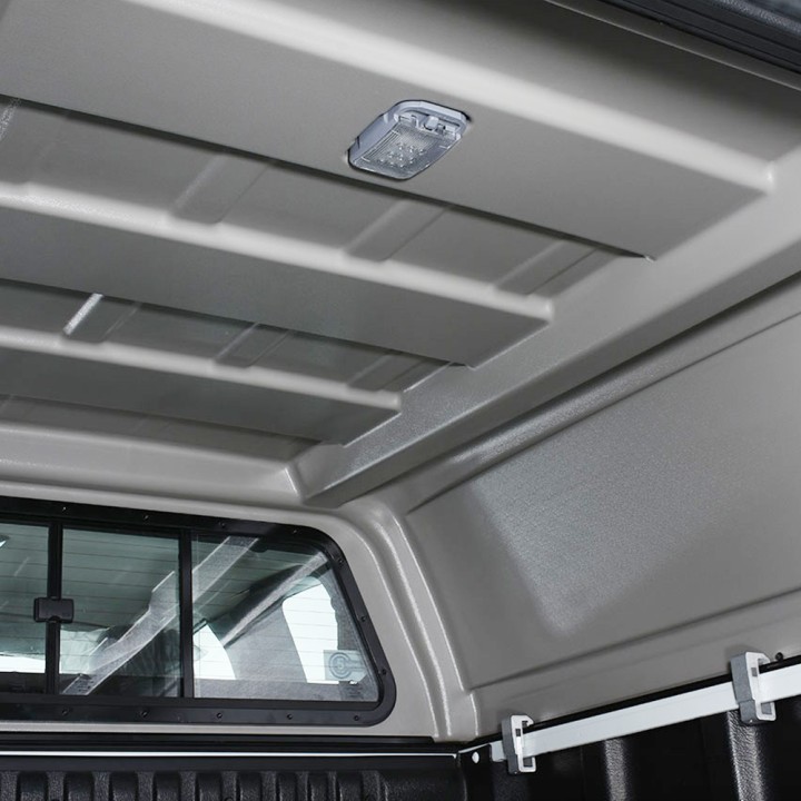 Hardtop Bed Cover, Aeroklas Commercial, Isuzu D-Max Extra Cab 2017 - 2020 - EDK.ro