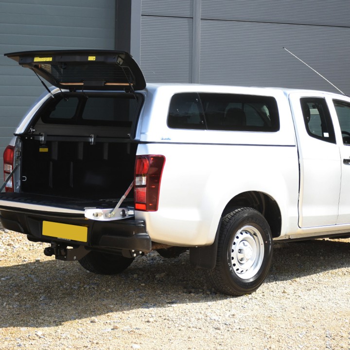 Hardtop Bed Cover, Aeroklas Leisure, Isuzu D-Max Extra Cab 2017 - 2020 - EDK.ro