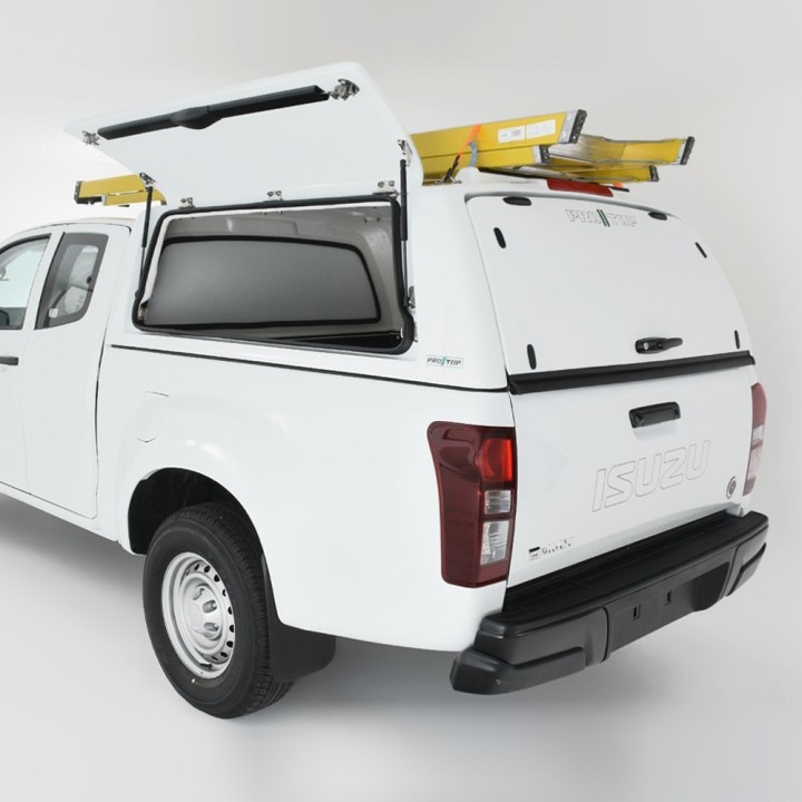 Hardtop Bed Cover, ProTop Gullwing, Isuzu D-Max Extra Cab 2017 - 2020 - EDK.ro