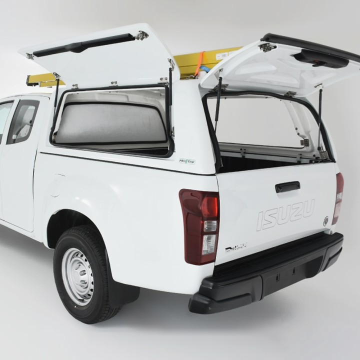 Hardtop Bed Cover, ProTop Gullwing, Isuzu D-Max Extra Cab 2017 - 2020 - EDK.ro