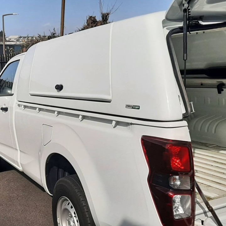 Hardtop Bed Cover, ProTop Gullwing, Isuzu D-Max Single Cab 2017 - 2020 - EDK.ro
