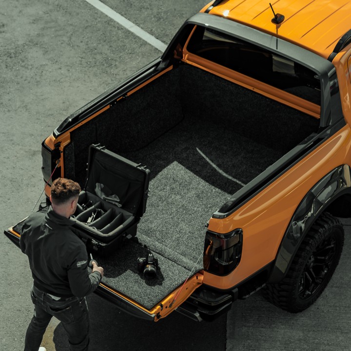 Under Rail Bed Liner, NLG SoftGuard, Isuzu D-Max Double Cab 2021 - 2024 - EDK.ro