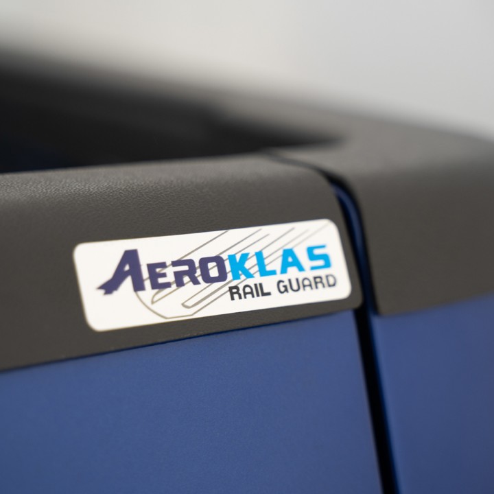 Bed Rail Caps, Aeroklas Tailgate Protection, Isuzu D-Max Double Cab 2021 - 2024 - EDK.ro