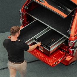 Sistem de Sertare, Aeroklas System - Non-Drill, Isuzu D-Max Cabină Dublă 2021 - 2024 - EDK.ro