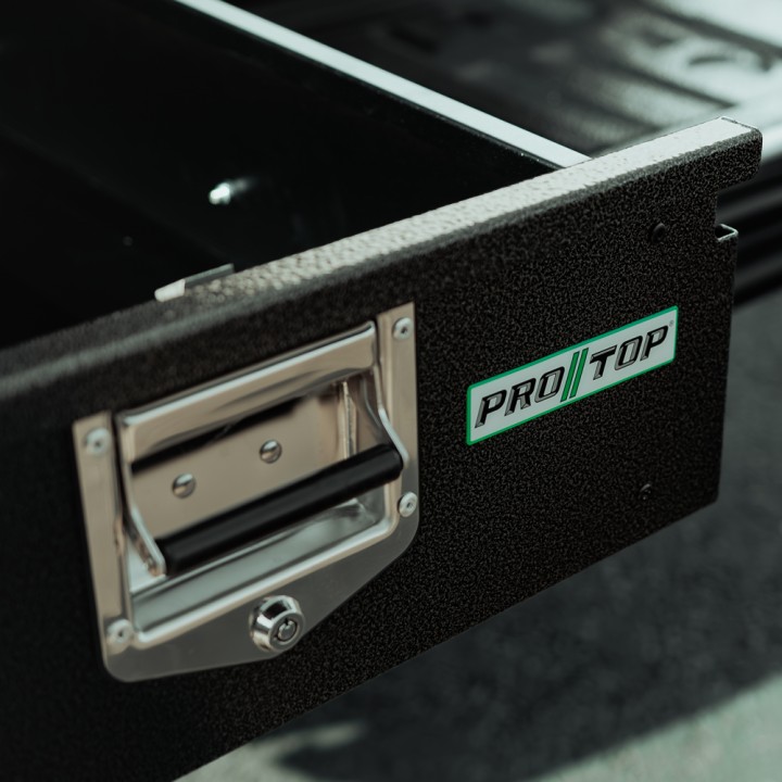 Sistem cu un Sertar, ProTop Sliding Floor - Benă System, Isuzu D-Max Cabină Dublă 2021 - 2024 - EDK.ro