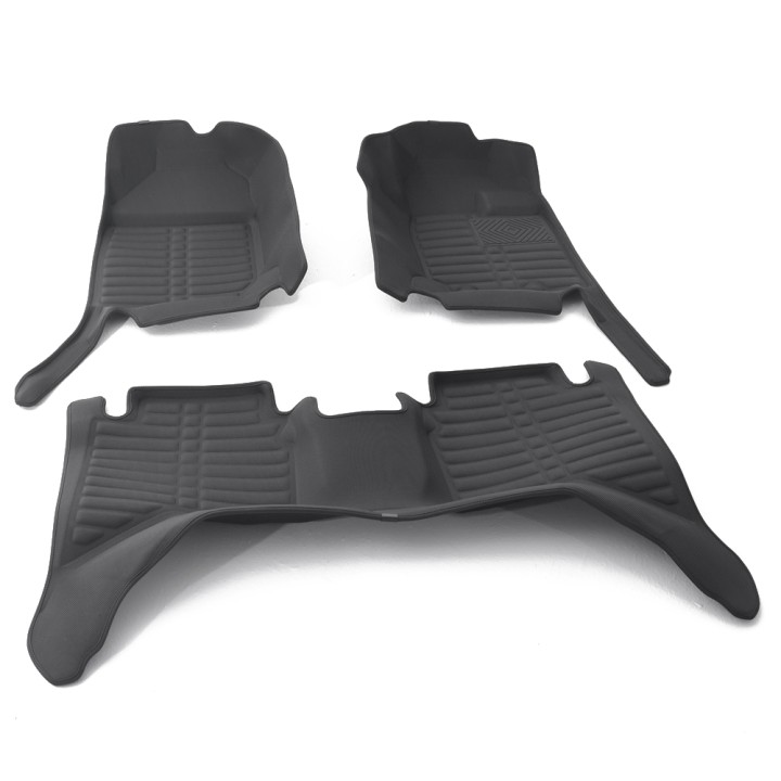 Floor Mats, 3D MAXpider Tray Style Floor Mats, Isuzu D-Max Double Cab 2021 - 2024 - EDK.ro