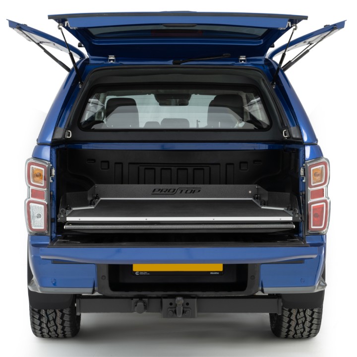 Hardtop Bed Cover, Alpha CMX, Isuzu D-Max Double Cab 2021 - 2024 - EDK.ro