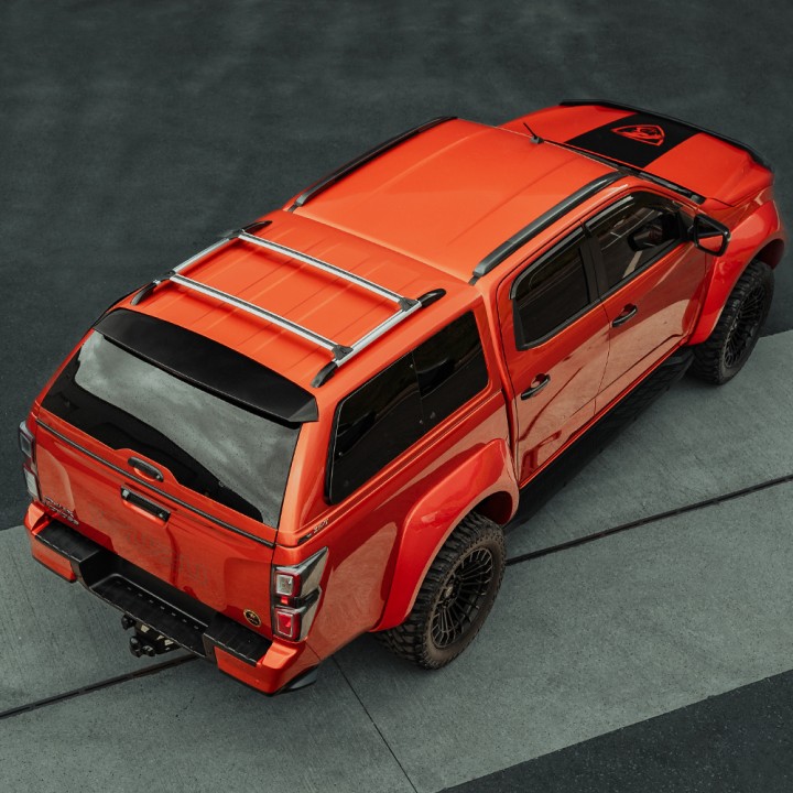 Hardtop Bed Cover, Alpha XS-T, Isuzu D-Max Double Cab 2021 - 2024 - EDK.ro