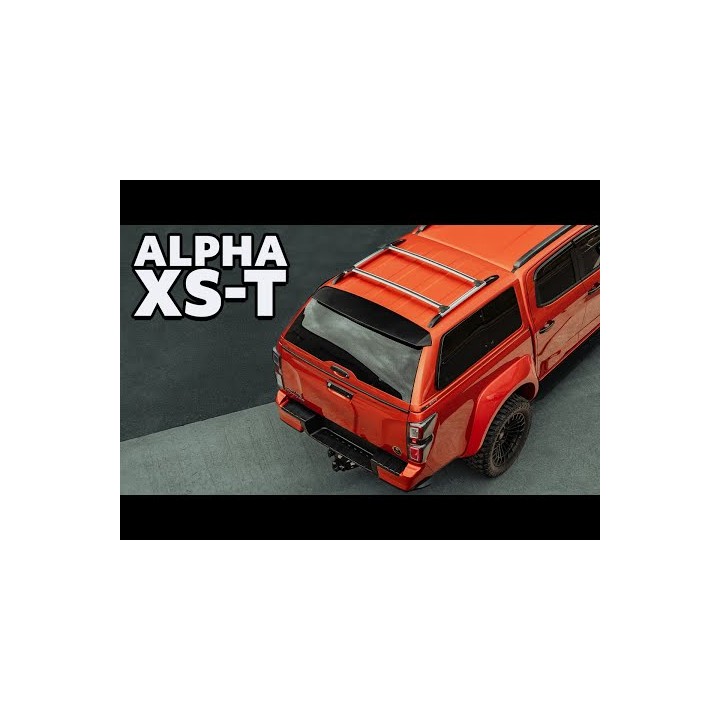 Hardtop Bed Cover, Alpha XS-T, Isuzu D-Max Double Cab 2021 - 2024 - EDK.ro