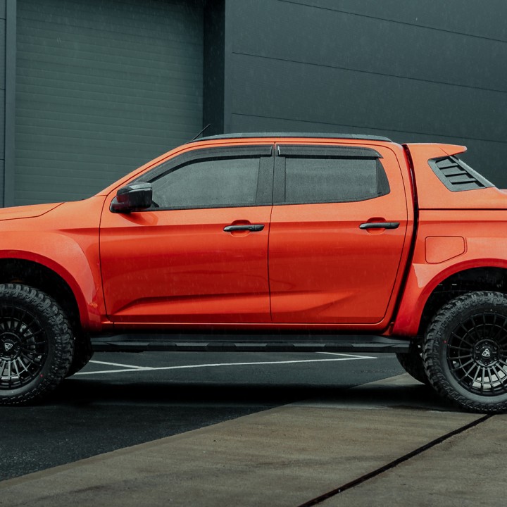 Bare de Plafon, Trux OE Stil Gunmetal, Culoare Gri, Isuzu D-Max Cabină Dublă 2021 - 2024 - EDK.ro