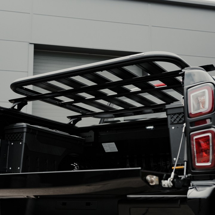 Platform Roof Rack, Predator Roller Shutters (Without Side Rails), Isuzu D-Max Double Cab 2024 - EDK.ro