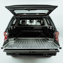 Platformă Glisantă pentru Benă, ProTop Full-Width - Alloy, Isuzu D-Max Cabină Dublă 2021 - 2024 - EDK.ro