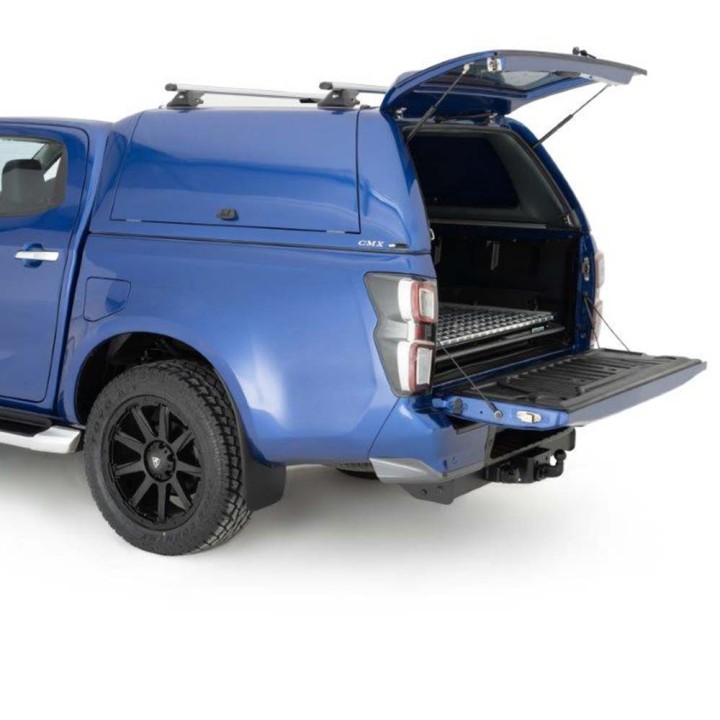 Sliding Bed Tray, ProTop Full-Width - Alloy, Isuzu D-Max Double Cab 2021 - 2024 - EDK.ro