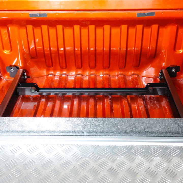 Sliding Bed Tray, ProTop Full-Width - Alloy, Isuzu D-Max Double Cab 2021 - 2024 - EDK.ro