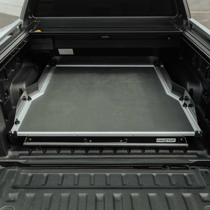 Sliding Bed Tray, ProTop Full-Width - Rhino Deck, Isuzu D-Max Double Cab 2021 - 2024 - EDK.ro