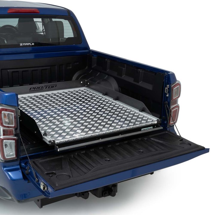Platformă Glisantă pentru Benă, ProTop Standard - Alloy, Isuzu D-Max Cabină Dublă 2021 - 2024 - EDK.ro
