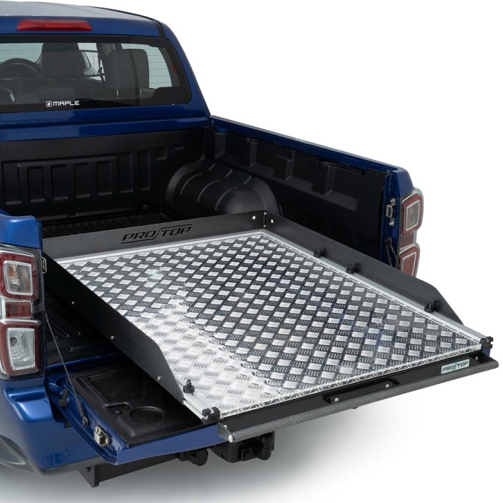 Platformă Glisantă pentru Benă, ProTop Standard - Alloy, Isuzu D-Max Cabină Dublă 2021 - 2024 - EDK.ro