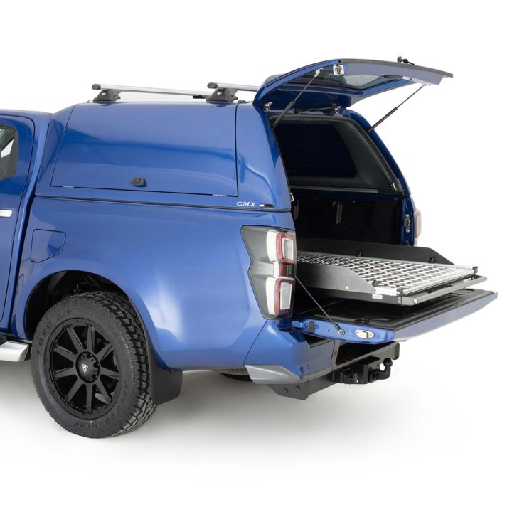 Sliding Bed Tray, ProTop Standard - Alloy, Isuzu D-Max Double Cab 2021 - 2024 - EDK.ro