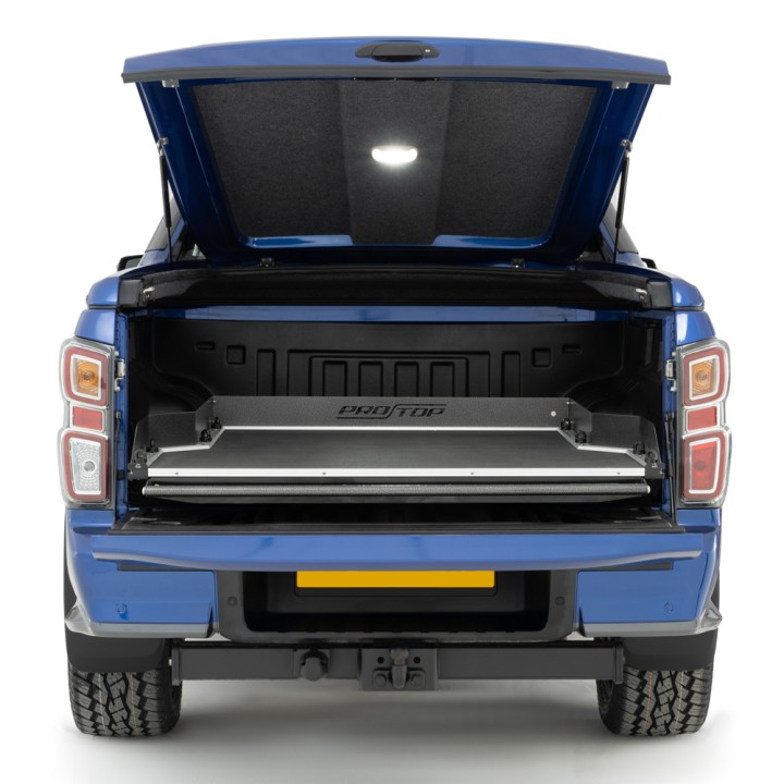 Fullbox Bed Cover, Alpha SC-Z, Isuzu D-Max Double Cab 2021 - 2024 - EDK.ro