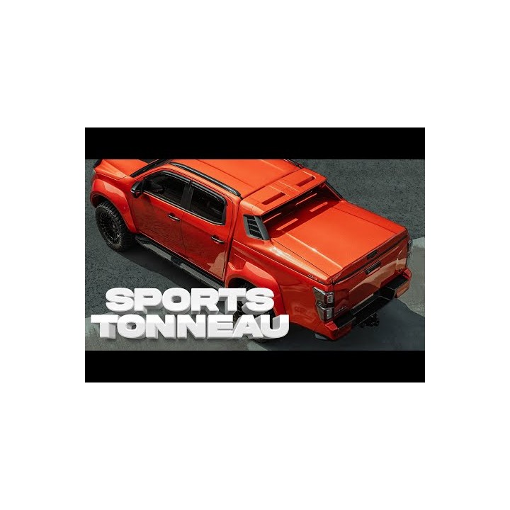 Fullbox Bed Cover, Alpha SC-Z, Isuzu D-Max Double Cab 2021 - 2024 - EDK.ro