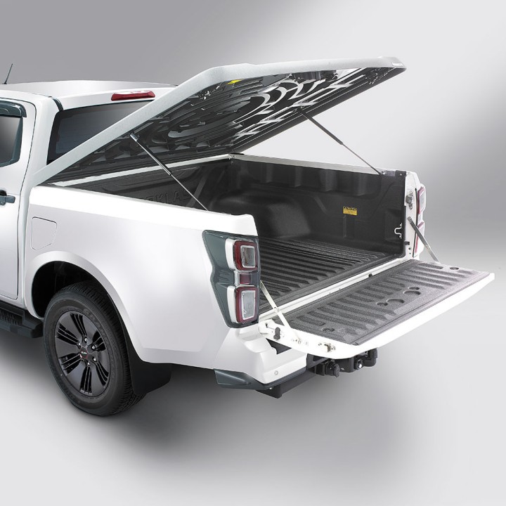 Lid Tonneau Bed Cover, Aeroklas Speed, Isuzu D-Max Double Cab 2021 - 2024 - EDK.ro