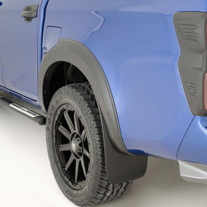 Extensie, Trux Wheel Arch S, Culoare Negru Mat, Isuzu D-Max Cabină Dublă 2021 - 2024 - EDK.ro