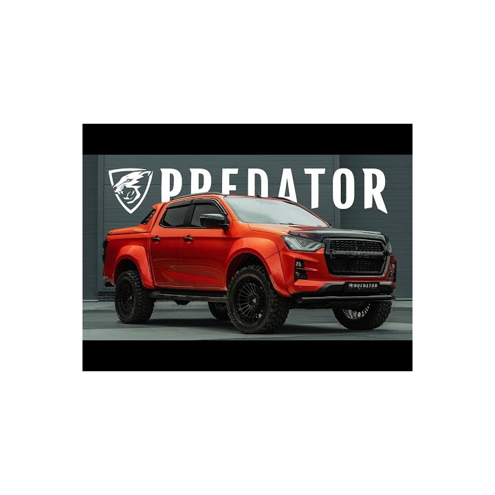 Extension, Predator Monster Wheel Arch S, Color Gloss Primer, Isuzu D-Max Double Cab 2021 - 2024 - EDK.ro