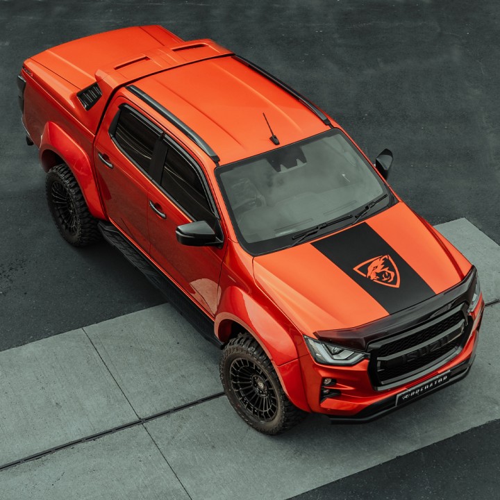 Extension, Predator Ultra Wide Wheel Arch S with Vents, Color Various Colours, Isuzu D-Max Double Cab 2021 - 2024 - EDK.ro