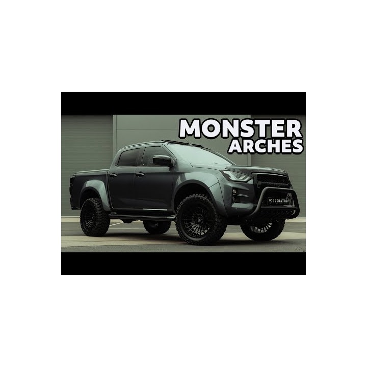 Extensie, Predator Ultra Lat Wheel Arch S cu Orificii, Culoare Diverse Culori, Isuzu D-Max Cabină Dublă 2021 - 2024 - EDK.ro
