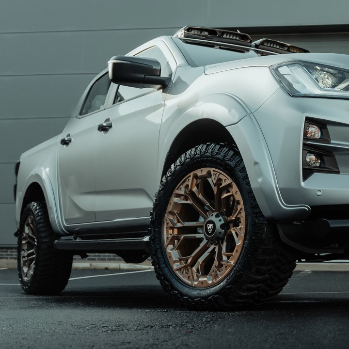 Extension, Predator Wheel Arch S, Color Various Colours, Isuzu D-Max Double Cab 2021 - 2024 - EDK.ro
