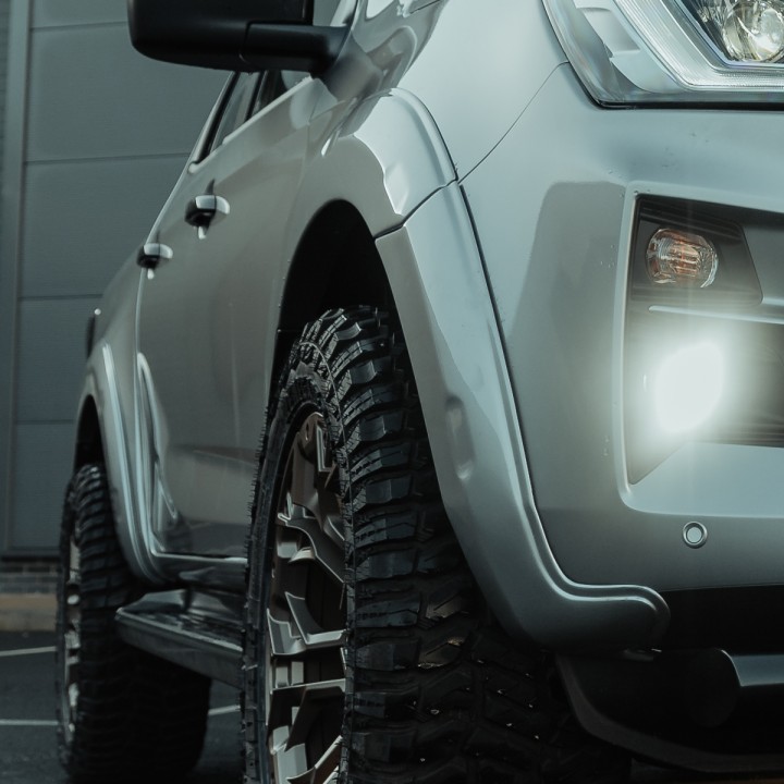 Extension, Trux Wheel Arch S, Color Primer, Isuzu D-Max Double Cab 2021 - 2024 - EDK.ro