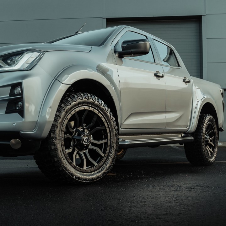 Extension, Trux Wheel Arch S, Color Primer, Isuzu D-Max Double Cab 2021 - 2024 - EDK.ro