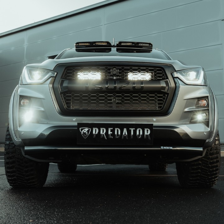 Bullbar Off-Road, Predator, Isuzu D-Max Cabină Dublă / Cabină Extra / Cabină Single 2021 - 2024 - EDK.ro