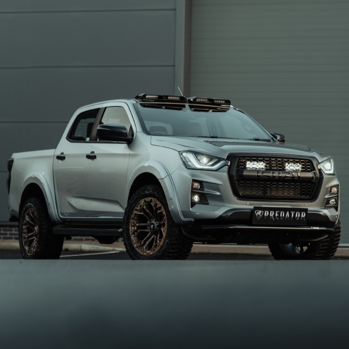 Bullbar Off-Road, Predator, Isuzu D-Max Cabină Dublă / Cabină Extra / Cabină Single 2021 - 2024 - EDK.ro