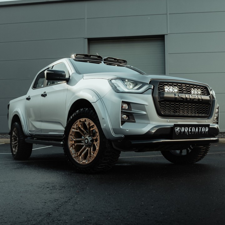 Off-Road Bullbar, Predator, Isuzu D-Max Double Cab / Extra Cab / Single Cab 2021 - 2024 - EDK.ro