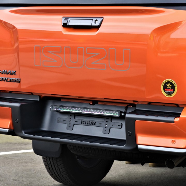 EC Approved LED Projector Integration Kit for Number Plate, Predator, Isuzu D-Max Double Cab / Extra Cab / Single Cab 2021 - 202