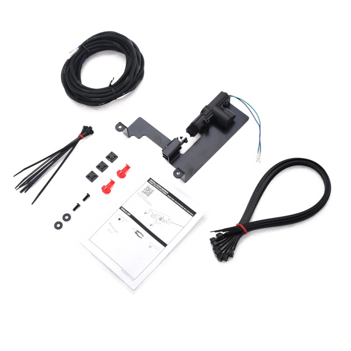 Tailgate Central Locking Kit, Aeroklas Tailgate Kit with Key Function, Isuzu D-Max 2021 - 2024 - EDK.ro