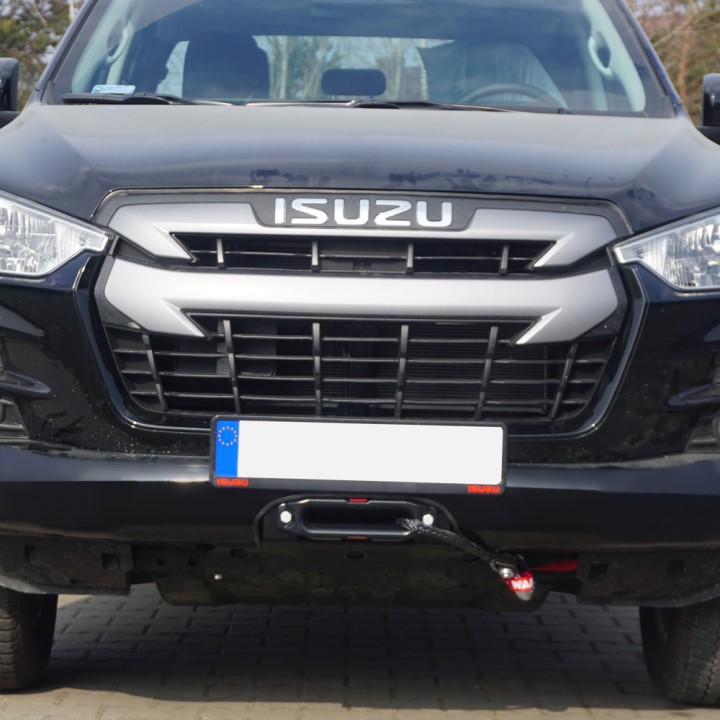 Winch Mounting Plate, Trux Front Bumper, Isuzu D-Max 2021 - 2024 - EDK.ro
