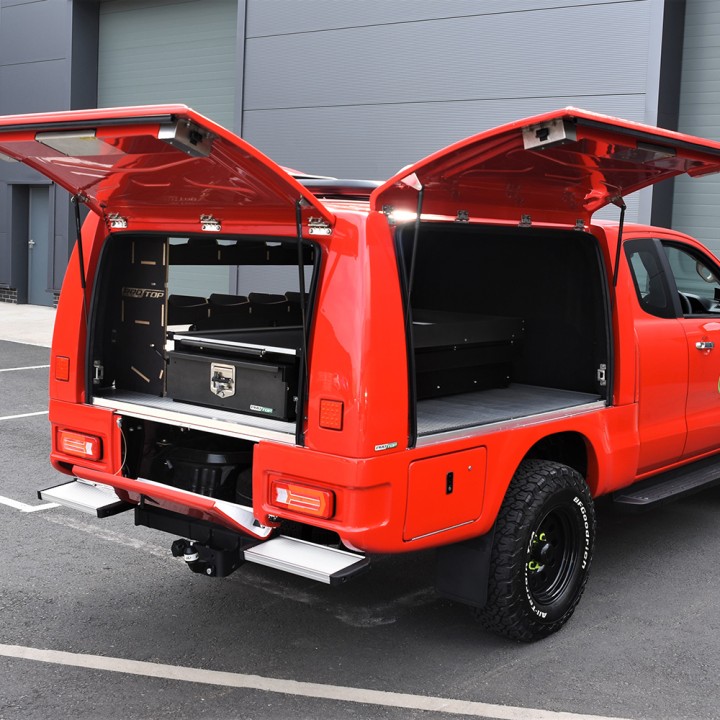 Închidere de Benă Tip Hardtop, ProTop Utility Professional, Isuzu D-Max Cabină Extra 2021 - 2024 - EDK.ro