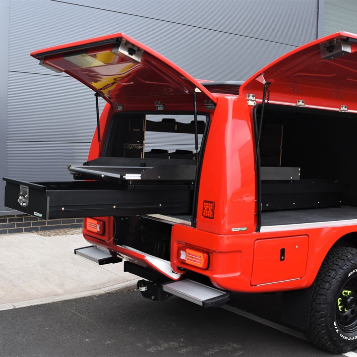 Închidere de Benă Tip Hardtop, ProTop Utility Professional, Isuzu D-Max Cabină Extra 2021 - 2024 - EDK.ro