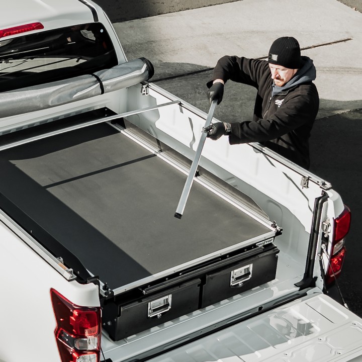 Soft Top Tonneau Bed Cover, Keko Soft, Isuzu D-Max Extra Cab 2021 - 2024 - EDK.ro