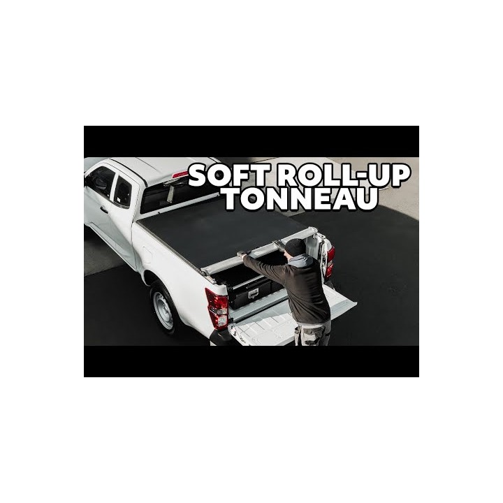 Soft Top Tonneau Bed Cover, Keko Soft, Isuzu D-Max Extra Cab 2021 - 2024 - EDK.ro