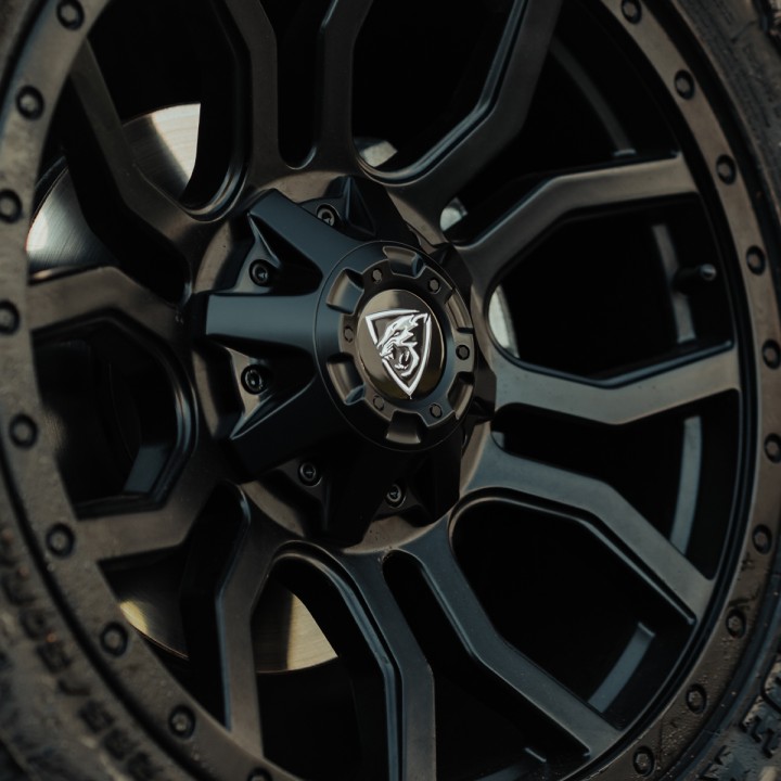 Alloy Wheel, Predator PANTHERA, 20", Black - EDK.ro