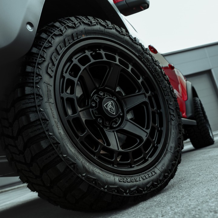 Alloy Wheel, Predator Vermont, 20", Black - EDK.ro
