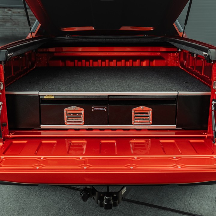 Drawer System, Aeroklas Non Drill, Isuzu D-Max Double Cab 2025 - Present - EDK.ro