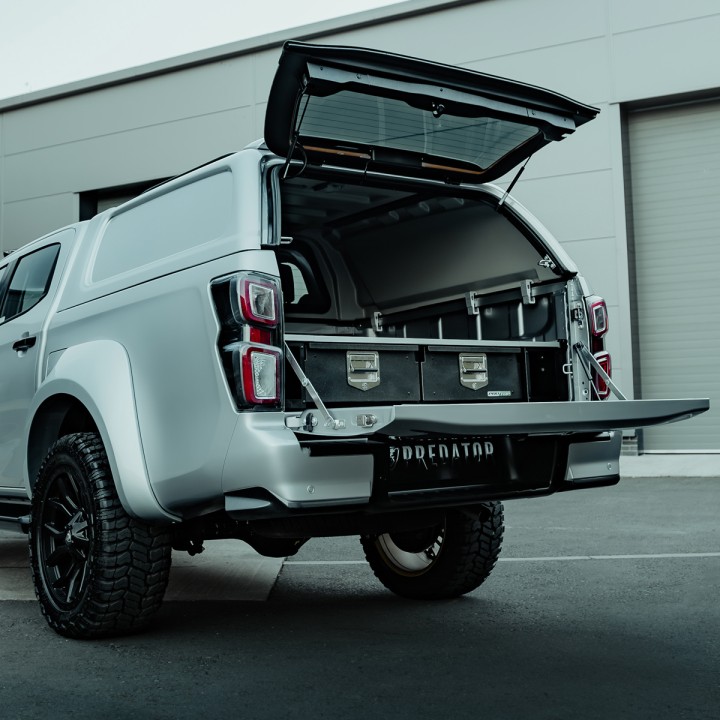 Drawer System, ProTop Rhino Deck Floor - System, Isuzu D-Max Double Cab 2025 - Present - EDK.ro